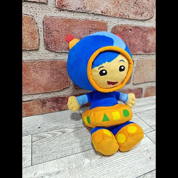 Team Umizoomi Geo Boy Plush Stuffed Doll 8" Embroidered Face Nickelodeon Nick Jr - Picture 2 of 7